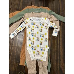 Colored Organics bundle of onesies 12/18months